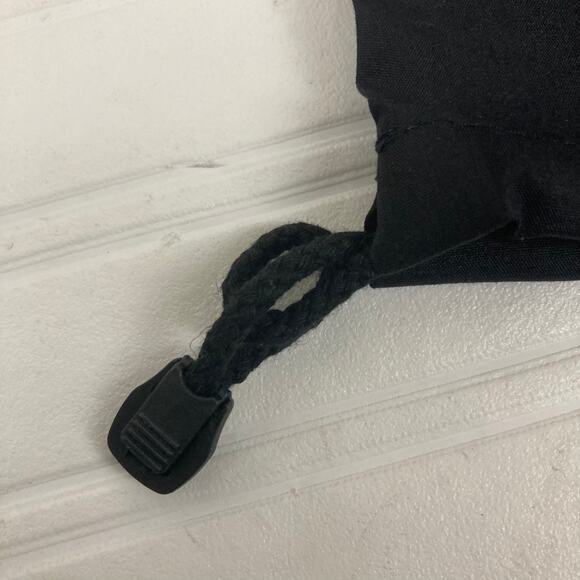 Karl Lagerfeld Paris Dust Cover Pouch Drawstring Bag Black Logo Print 16.5X13.5 - Picture 3 of 6